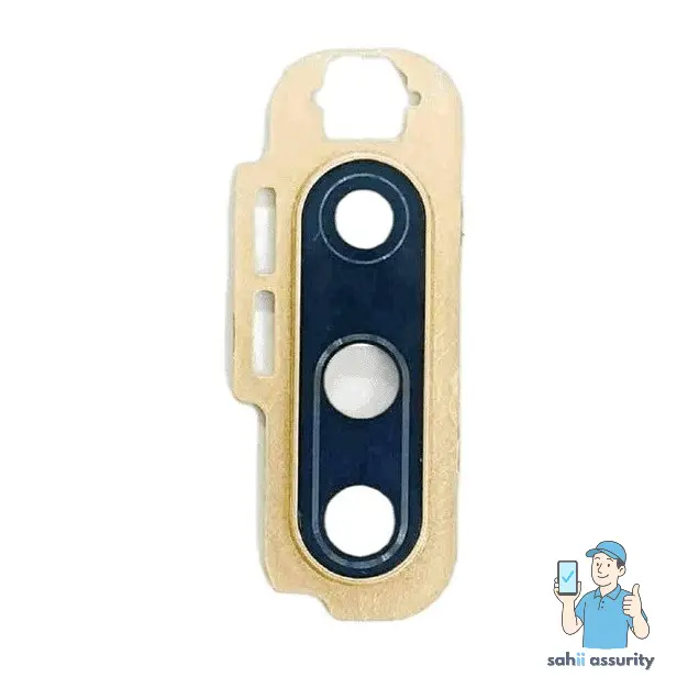 Camera Lens Glass with Frame for OnePlus 7 Pro Gold